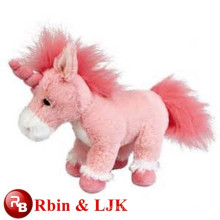 Conception personnalisée d'OEM! Vente chaude! Jouet en peluche unicornes roses